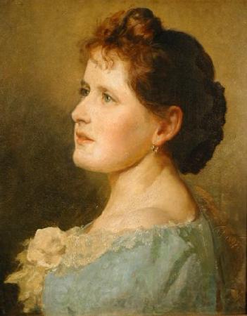 Wojciech Gerson Portret kobiety Spain oil painting art